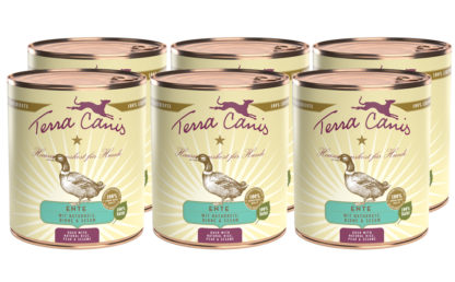 Terra Canis Classic | Ente mit Naturreis, Roter Bete, Birne und Sesam 6x 800g*