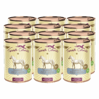 Terra Canis Classic | Pferd mit Amaranth, Pfirsich und Roter Bete  12x 400g*