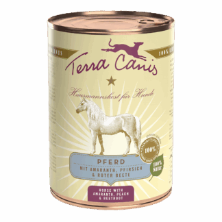 Terra Canis Classic | Pferd mit Amaranth, Pfirsich und Roter Bete  400g*