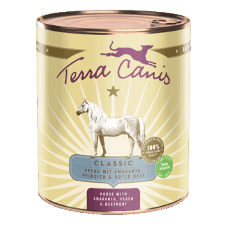 Terra Canis Classic | Pferd mit Amaranth, Pfirsich und Roter Bete  800g*