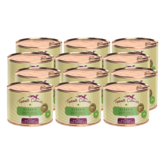 Terra Canis Classic | Rind mit Karotte, Apfel und Naturreis 12x 200g*