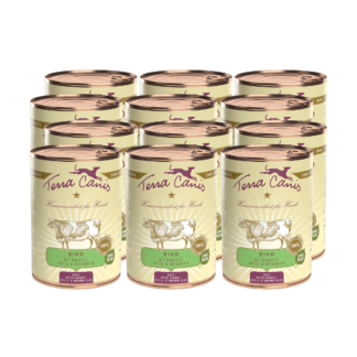 Terra Canis Classic | Rind mit Karotte, Apfel und Naturreis 12x 400g*
