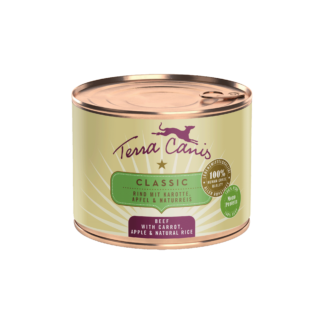 Terra Canis Classic | Rind mit Karotte, Apfel und Naturreis 200g*