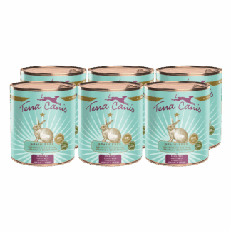 Terra Canis Getreidefrei | Kaninchen mit Zucchini, Aprikose und Bohnenkraut 6x 800g*