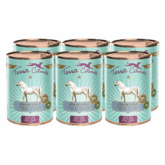 Terra Canis Getreidefrei | Pferd mit Steckrübe, Fenchel und Salbei 6x 400g*