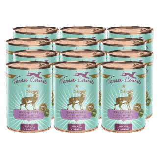 Terra Canis Getreidefrei | Wild mit Kartoffel, Apfel und Preiselbeere 12x 400g*