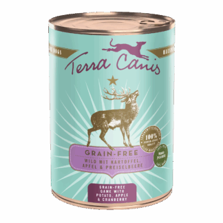 Terra Canis Getreidefrei | Wild mit Kartoffel, Apfel und Preiselbeere 400g*