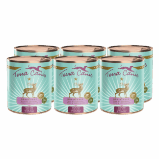 Terra Canis Getreidefrei | Wild mit Kartoffel, Apfel und Preiselbeere 6x 800g*