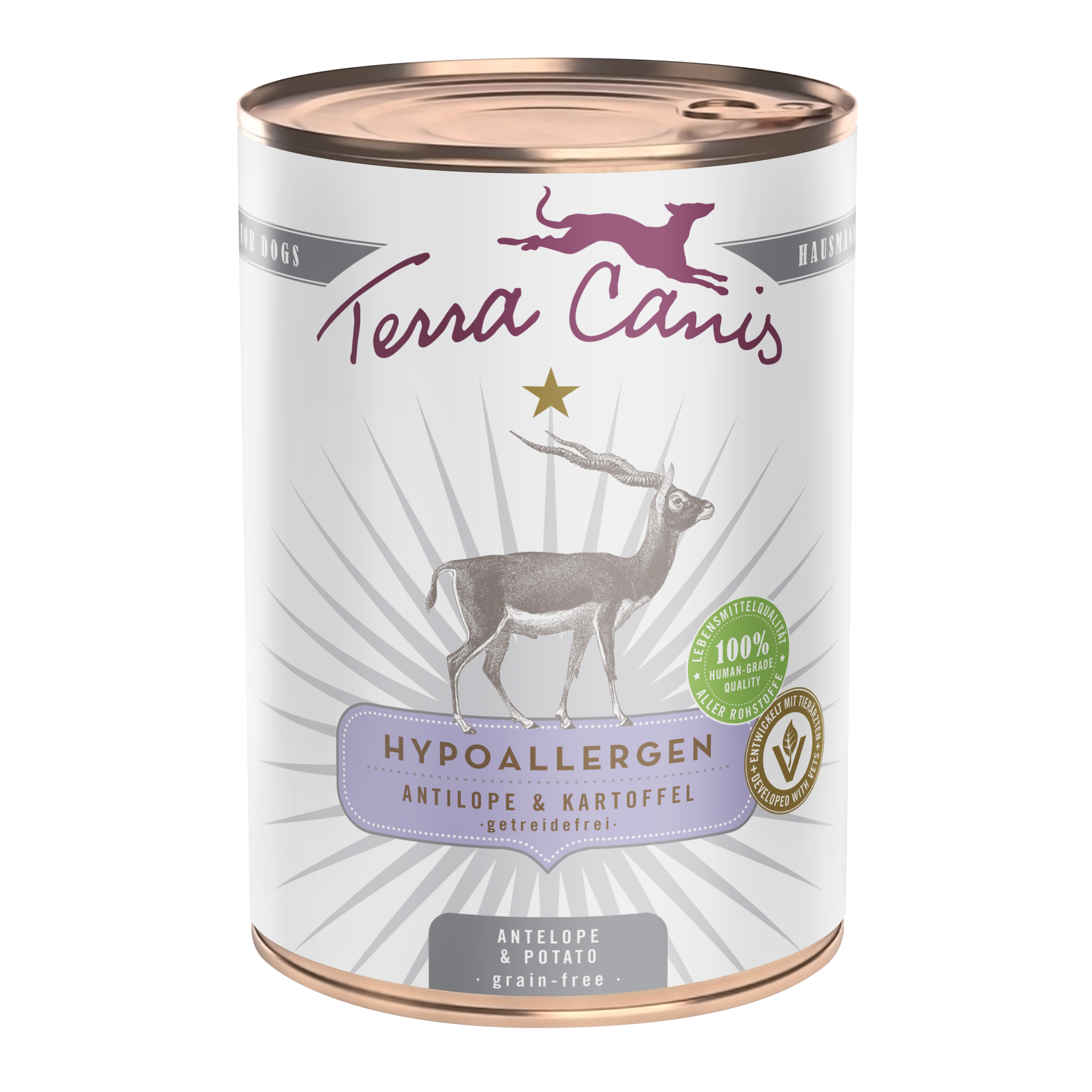 Terra Canis Hypoallergen | Antilope mit Kartoffel 400g*