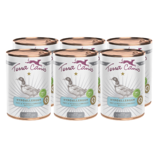 Terra Canis Hypoallergen | Ente mit Petersilienwurzel 6x 400g*