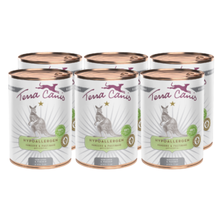 Terra Canis Hypoallergen | Känguru mit Pastinake 6x 400g*