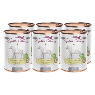 Terra Canis Hypoallergen | Pferd mit Topinambur 6x 400g*