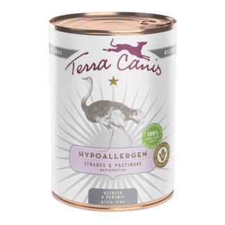Terra Canis Hypoallergen | Strauß mit Pastinake 400g*