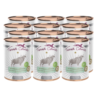 Terra Canis Hypoallergen | Wasserbüffel mit Süßkartoffel 6x 400g*