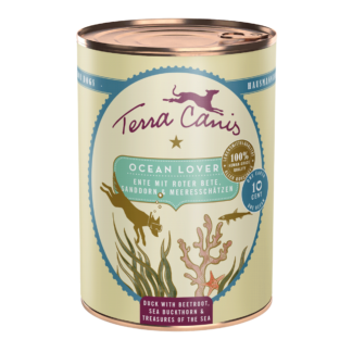Terra Canis Love the Planet | Ocean Lover – Ente mit Roter Bete, Sanddorn und Meeresschätzen 6x 400g*