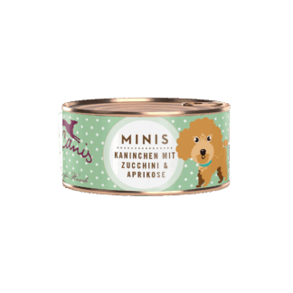 Terra Canis Minis | Kaninchen mit Zucchini und Aprikose 100g*