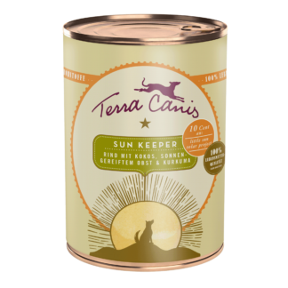 Terra Canis Love the Planet | Sun Lover – Rind mit Kokos, sonnengereiftem Obst und Kurkuma 400g*