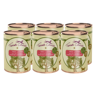 Terra Canis Love the Planet | Tree Lover – Wild mit Kastanie, Brombeere und Waldkräutern 6x 400g*