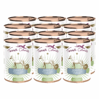 Terra Canis Sensitiv | Pferd mit Gurke und Erdbeere 12x 400g*