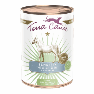 Terra Canis Sensitiv | Pferd mit Gurke und Erdbeere 400g*