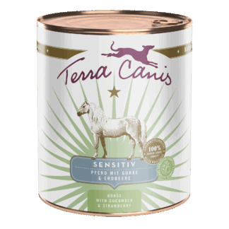 Terra Canis Sensitiv | Pferd mit Gurke und Erdbeere 800g*