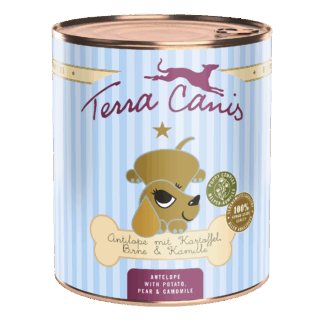 Terra Canis Welpe | Antilope mit Kartoffel, Birne, Kastanie und Kamille 800g*