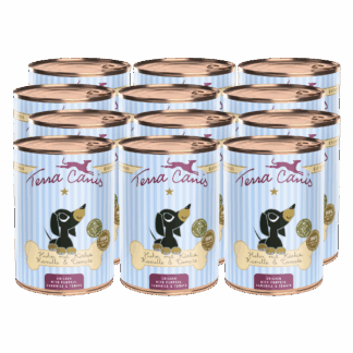 Terra Canis Welpe | Huhn mit Kürbis, Kamille und Tomate 12x 400g*