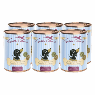 Terra Canis Welpe | Huhn mit Kürbis, Kamille und Tomate 6x 400g*