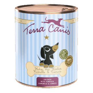 Terra Canis Welpe | Huhn mit Kürbis, Kamille und Tomate 800g*