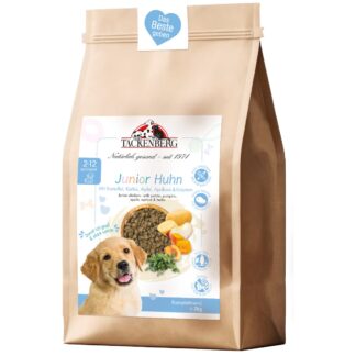 Trockenfutter für Welpen & Junioren vom Geflügel online bei TACKENBERG - 2000 g - Premiumqualität von Tackenberg*