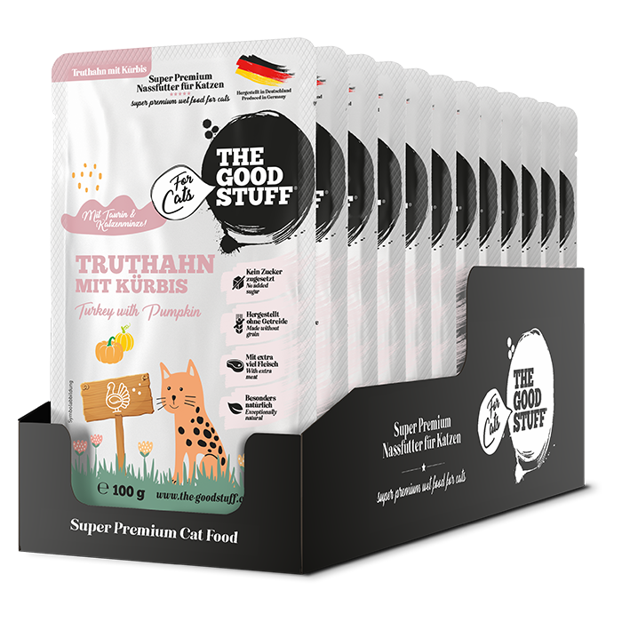 Truthahn mit Kürbis - Pouch*