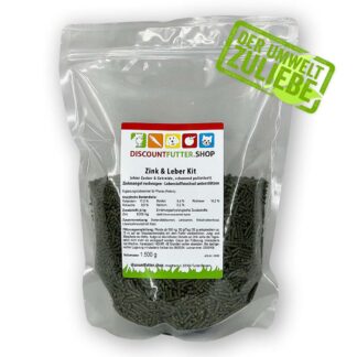 Zink & Leber Kit 1,5 kg (Pellet) *