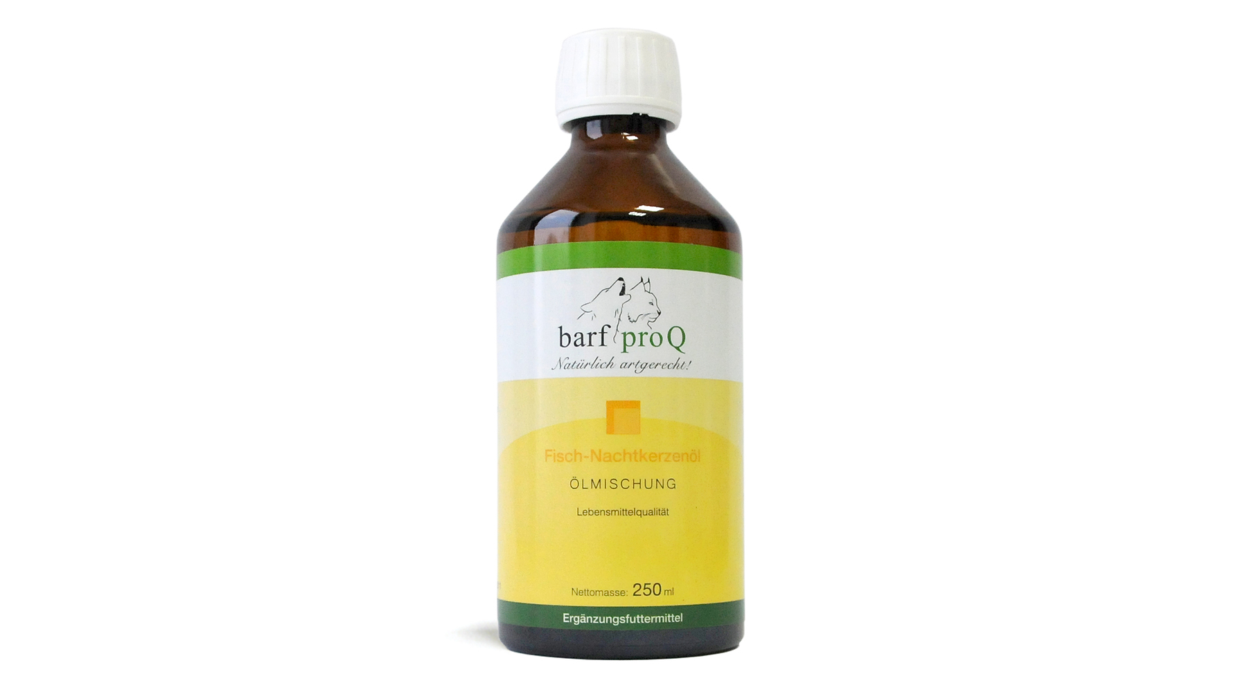 barf proQ Fisch-Nachtkerzenöl für Hunde & Katzen - 5 x 250 ml - Premiumqualität von Tackenberg*